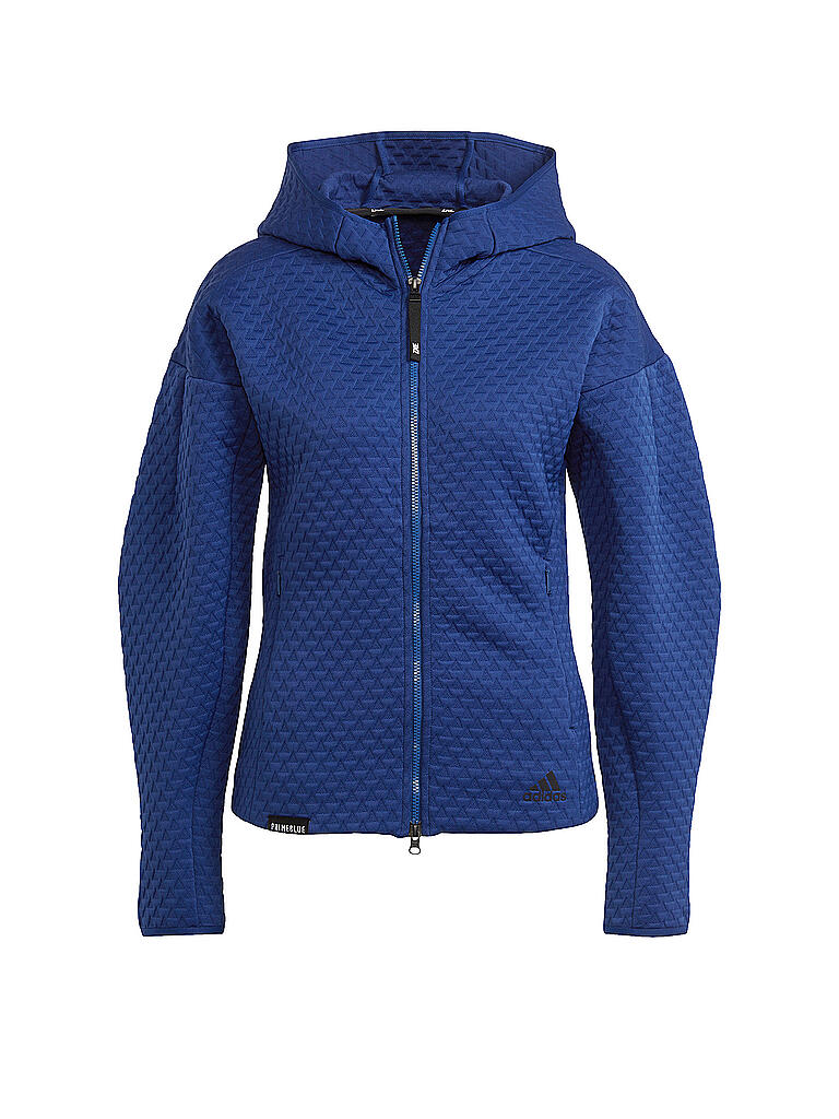 Adidas kapuzenjacke sales damen blau